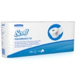 Kimberly Clark SCOTT 350 kis tekercses toalettpapír, fehér, 2 rétegű, 350lap 8 tekercs/csomag